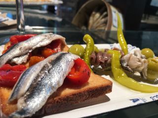 Checked in at La Casa del Bacalao. Tapas! ��� with Jessica