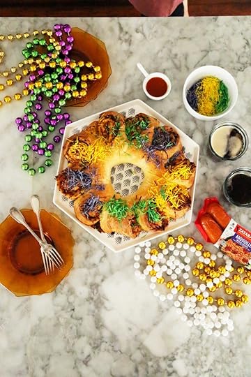 Savory King Cake with Zatarain’s Smoked Sausage