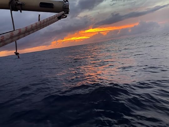 Sunset in the North Sea