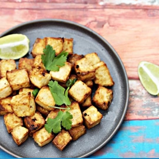 Crispy Lime and Garam Masala Tofu