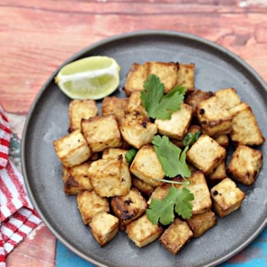 Crispy Lime and Garam Masala Tofu