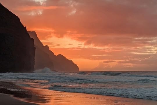 Kalalau Beach Sunset