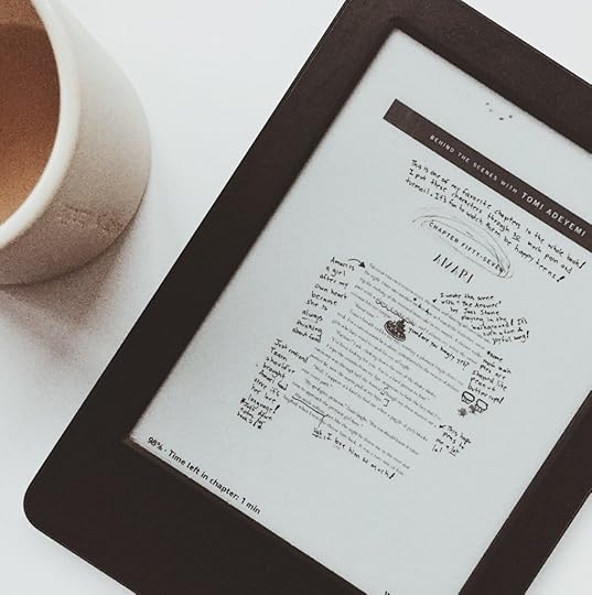 Tomi Adeyemi, editing notes