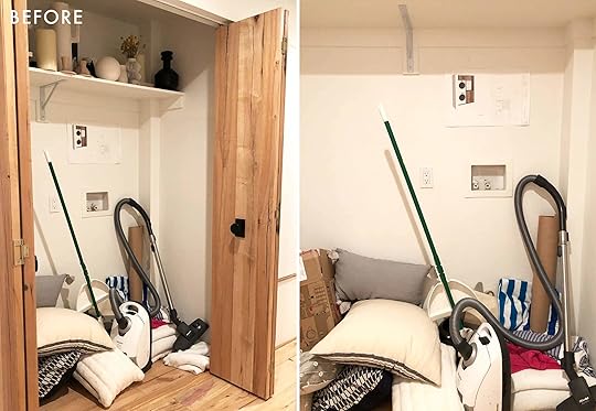 Emily Henderson Mountain House Laundry Closet Current Photos