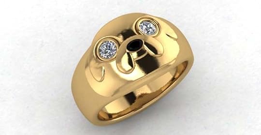 Gamer Wedding Rings Beautiful Panion Cube Engagement Ring 1 Gamer Crappy Engagement Rings