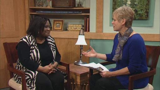 atch Nancy Zieman's 5 minute Nancy's Corner Interview on Sewing With Nancy with guest Catrina Sparkmen, of Black Threads.