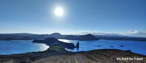 Sunset at Bartolomé Island in the Galapagos, Photo by Lisa Niver