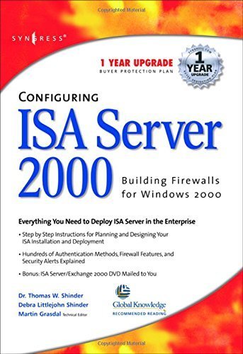 Configuring ISA Server 2000: Building Firewalls for Windows 2000 (English Edition)