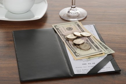 tips tray