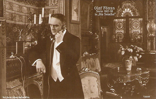 Olaf Fönss in Laegen/Pesten (1917)