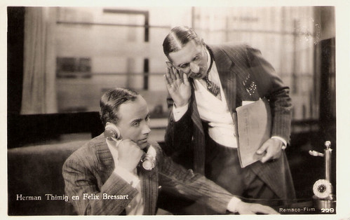 Hermann Thimig & Felix Bressart in Die Privatsekretärin (1931)