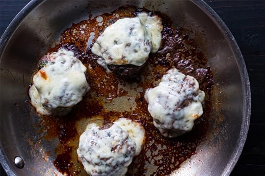 keto bison burgers