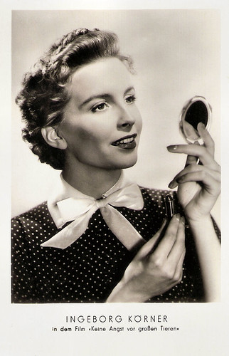 Ingeborg Körner in Keine Angst vor großen Tieren (1953)