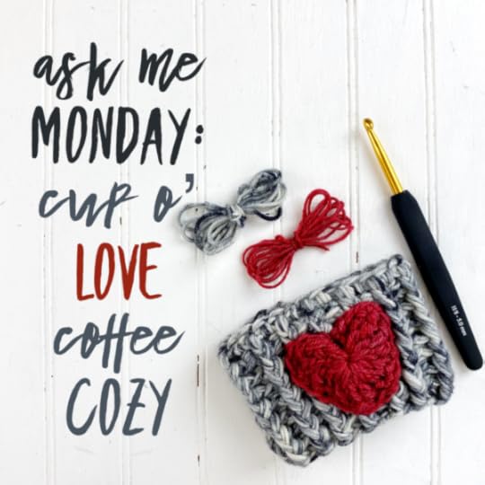 Heart Coffee Cozy