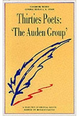 Thirties Poets: The Auden Group