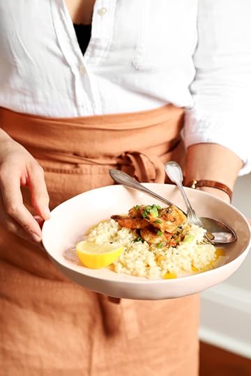 Shrimp Etouffee Risotto: a Valentine’s dinner