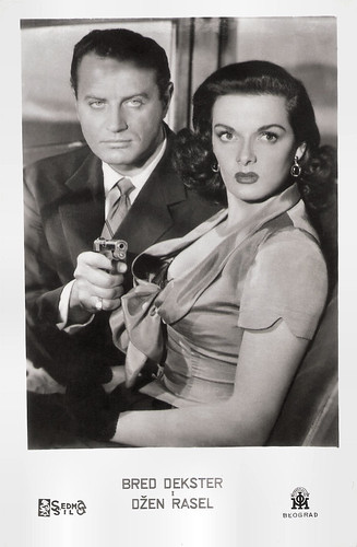 Jane Russell and Brad Dexter in The Las Vegas Story (1952)