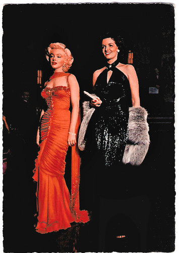 Marilyn Monroe and Jane Russell in Gentlemen Prefer Blondes (1953)