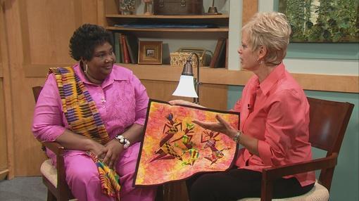 Watch Nancy Zieman's 5 minute Nancy's Corner Interview on Sewing With Nancy with guest Wendy Mamattah of Braid and Stitch