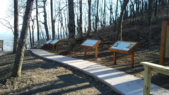 Path leading to the Trail of Tears ceremony location