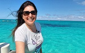 Lisa Niver at Dive-in with PADI at Beaches Turks and Caicos