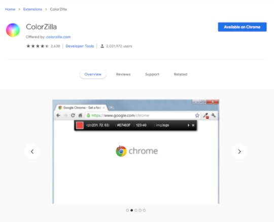 ColorZilla Chrome Extension