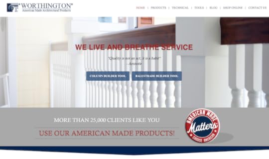 Worthington Millwork homepage