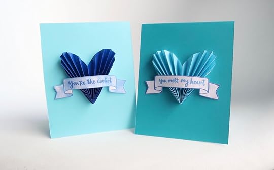 Frozen Heart Cards DIY