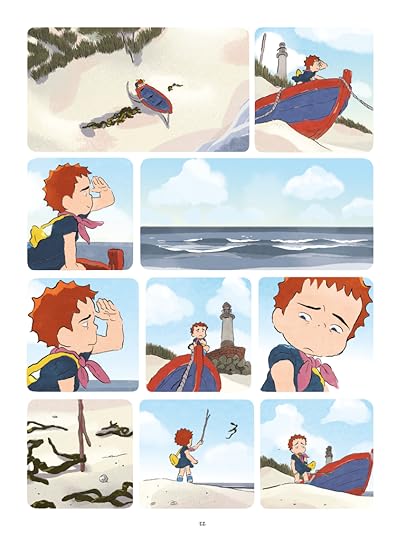 Fragmento del uso del arte secuencial en la novela