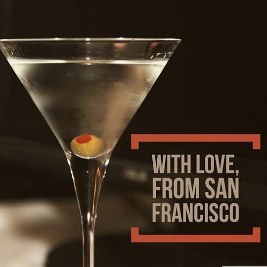 Martini with an olive