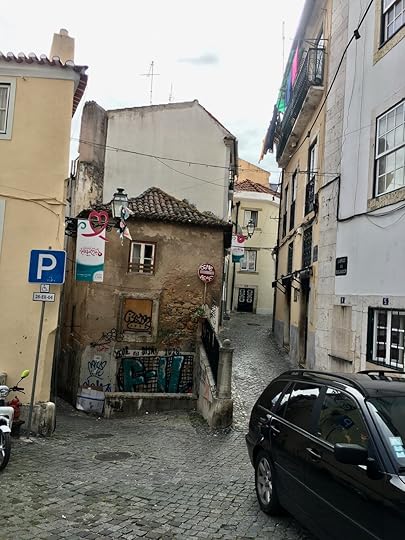 back streets in Alfama