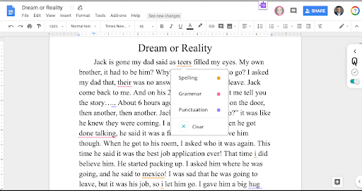 How to Easily Assess Student Writing in Google Docs