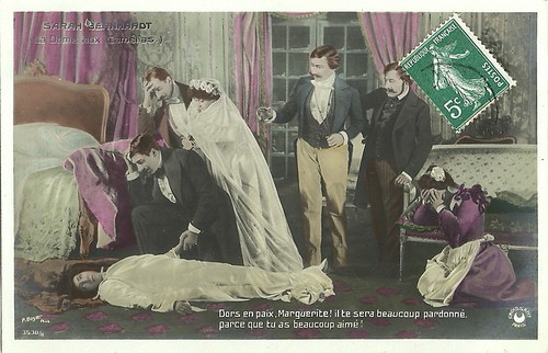Sarah Bernhardt in La dame aux camélias (1912)