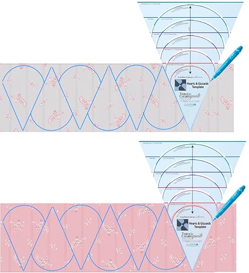 February 2020 NZP Block of the Month: Hearts and Gizzards Block