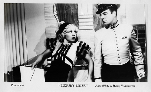 Alice White and Henry Wadsworth in Luxury Liner (1933)
