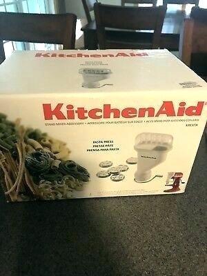 kitchenaid kpexta stand mixer pasta extruder attachment gourmet press used twice s