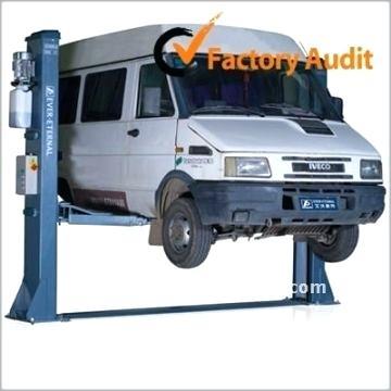 two post car lift low ceiling china heavy duty floor plate release 2