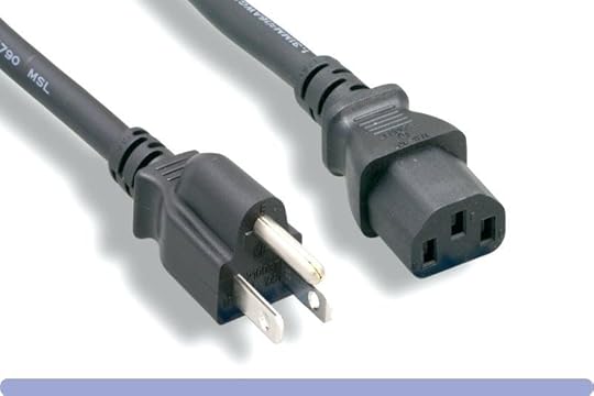 nema 5 15p to c13 adapter standard power cord