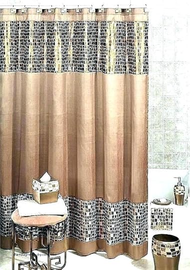 shower curtain and window sets valance bathroom with set ideas