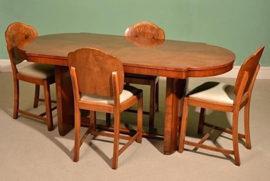 art deco dining table and chairs for sale antique ref no regent antiques