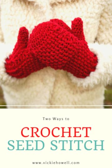 Crochet Seed Stitch: Two Ways How