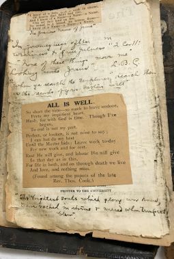 Lettie Cowman Bible clippings, Streams in the desert sources