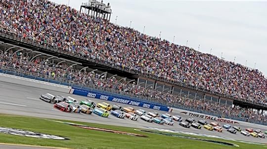 A big crowd showed up to watch stock car racing at Talladega on Sunday. (RacinToday/HHP photo by Alan Marler)