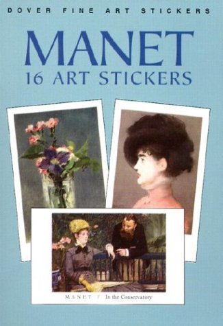 Manet: 16 Art Stickers