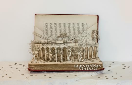 Glenfinnan Viaduct Book Sculpture Visit Scotland