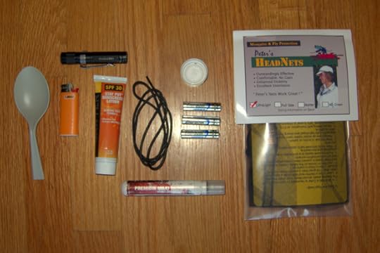 Extra personal items. Depending on the conditions, I will bring some of these items on solo trips, and more of them on group trips.