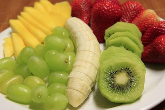 Eating healthy fruits
