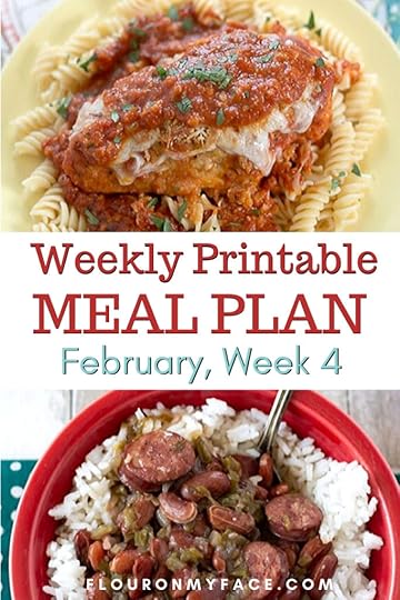 February Meal Plan Week 4 preview image