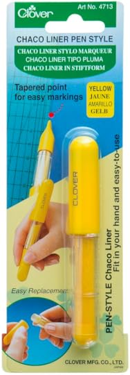Clover Yellow Pen Style Chaco Liner