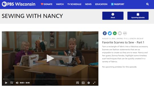 Watch The Best of Sewing With Nancy Favorite Scarves to Sew - Part 1 at nancyzieman.com